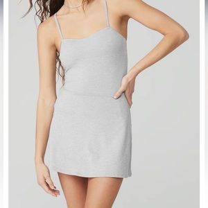 Alo courtside grey tennis dress. Perfect condition. Size small